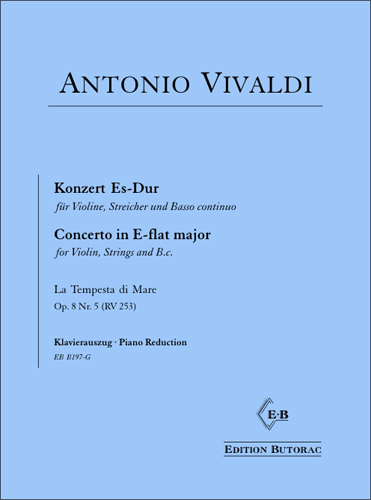 Cover - Vivaldi, Concerto in E flat major